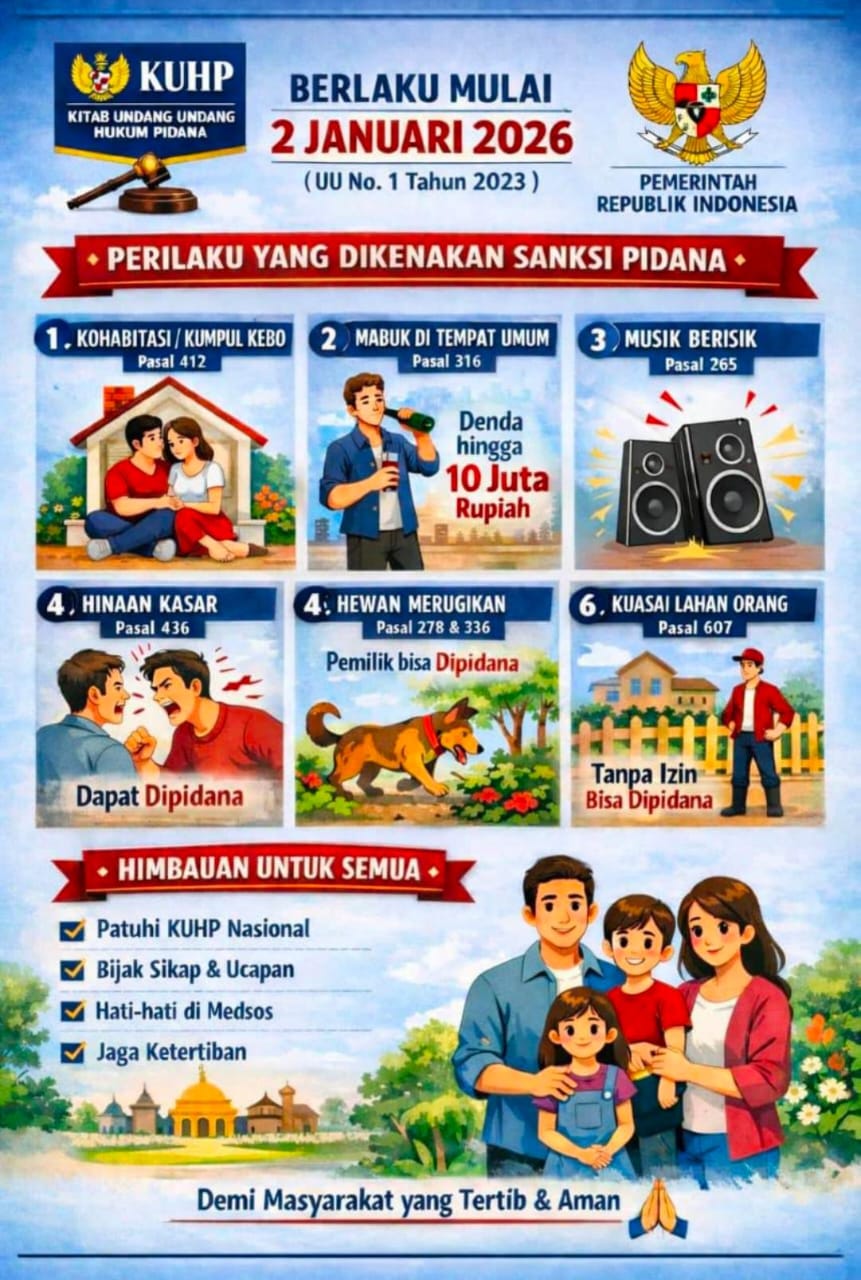 Perilaku Yang Dikenakan Sanksi Pidana