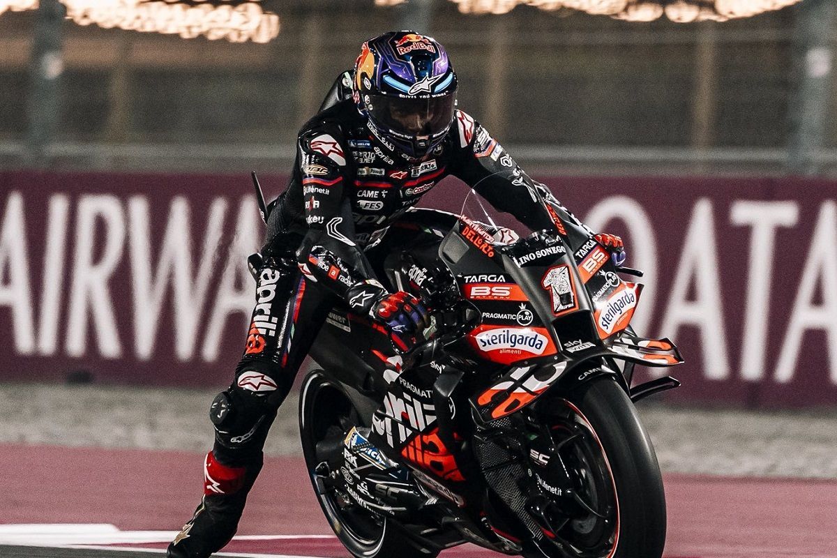 Martin berharap bisa terus berkembang bersama Aprilia Racing