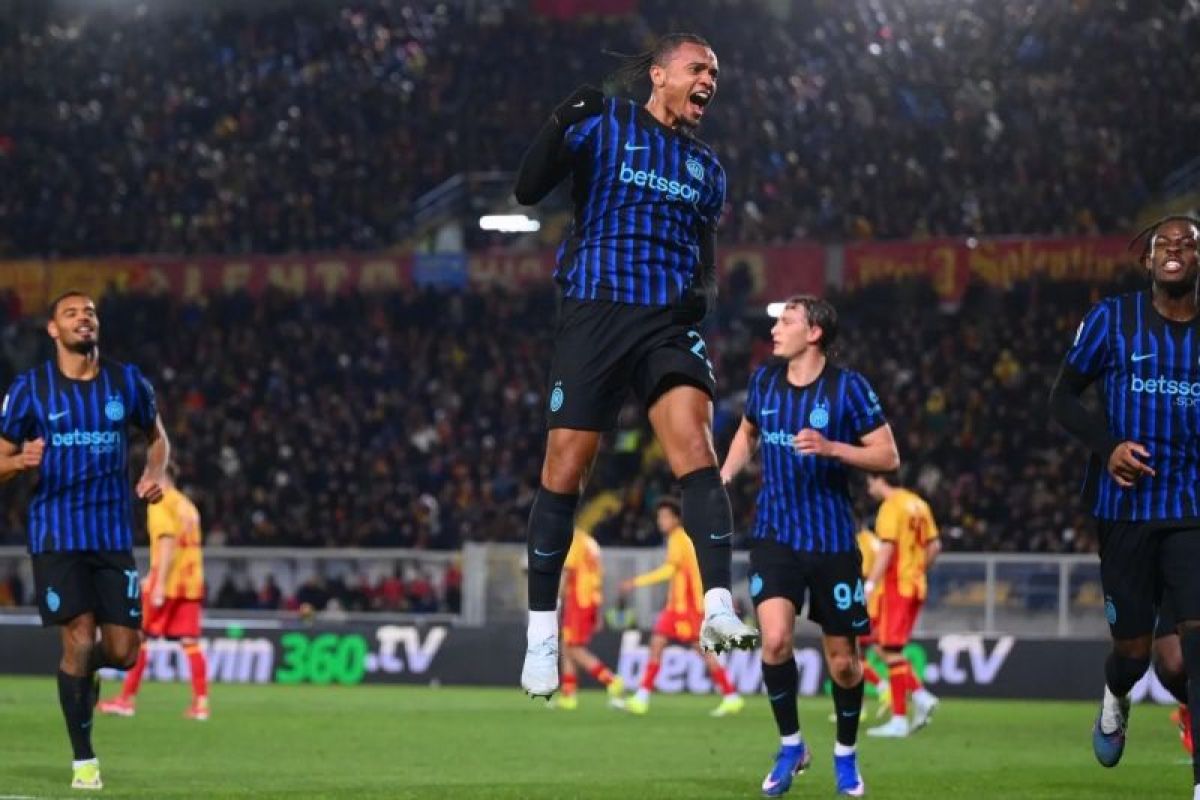 Inter Milan amankan poin penuh setelah tekuk Lecce 2-0