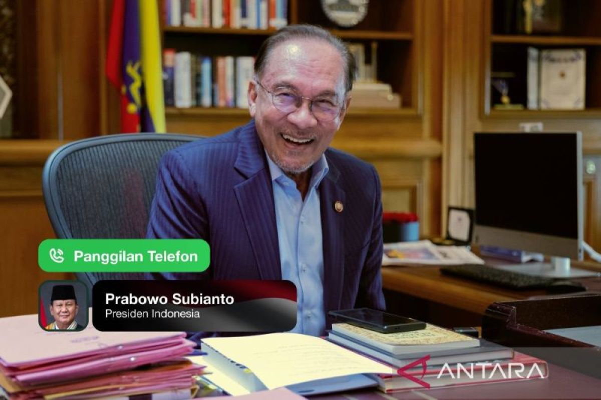 Anwar Ibrahim telepon Prabowo, jadwalkan bertemu dalam waktu dekat