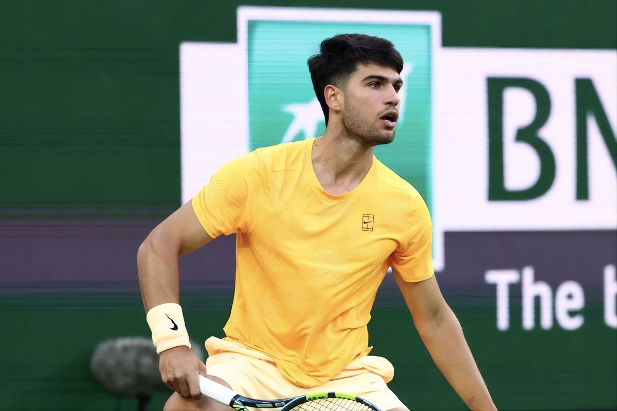 Alcaraz kalahkan Dimitrov dengan sempurna di laga pembuka Indian Wells