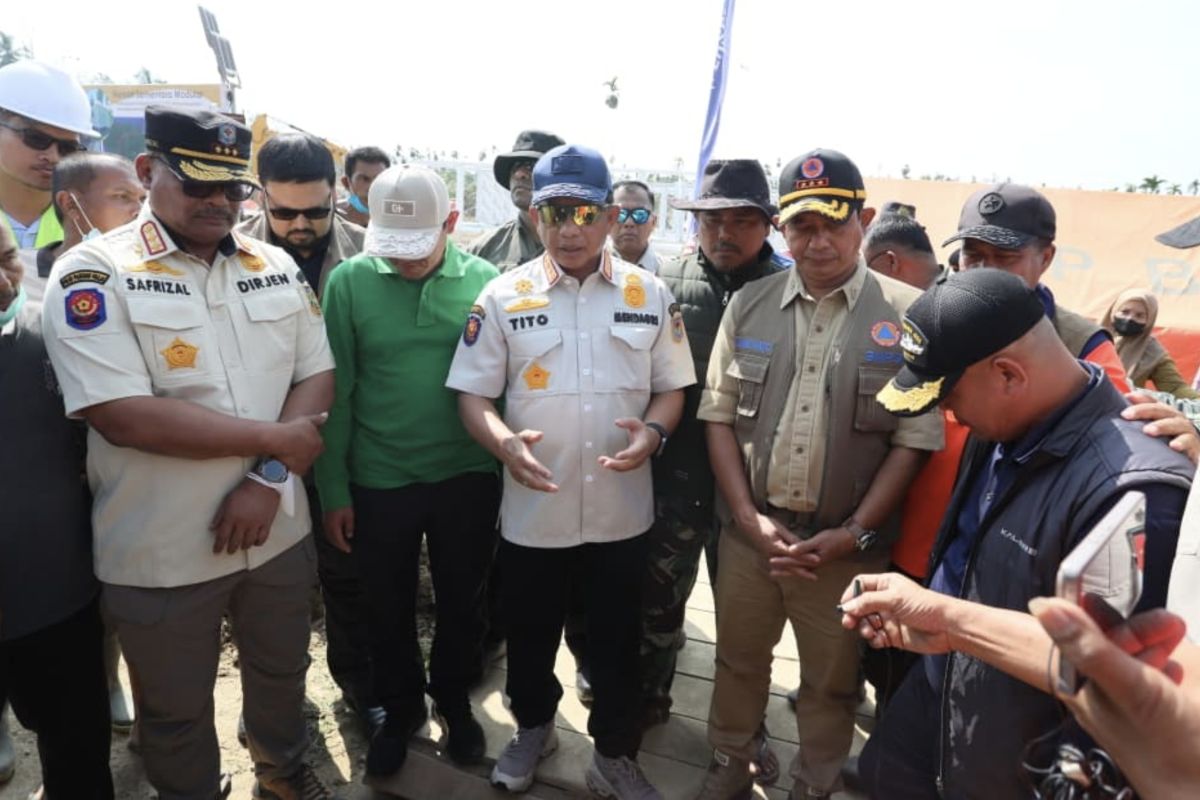 Satgas: 16.294 huntara masuk tahap percepatan pembangunan