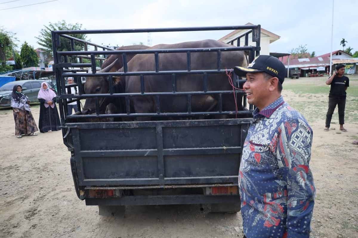 Pemkab Pidie Jaya salurkan bantuan meugang dari Presiden