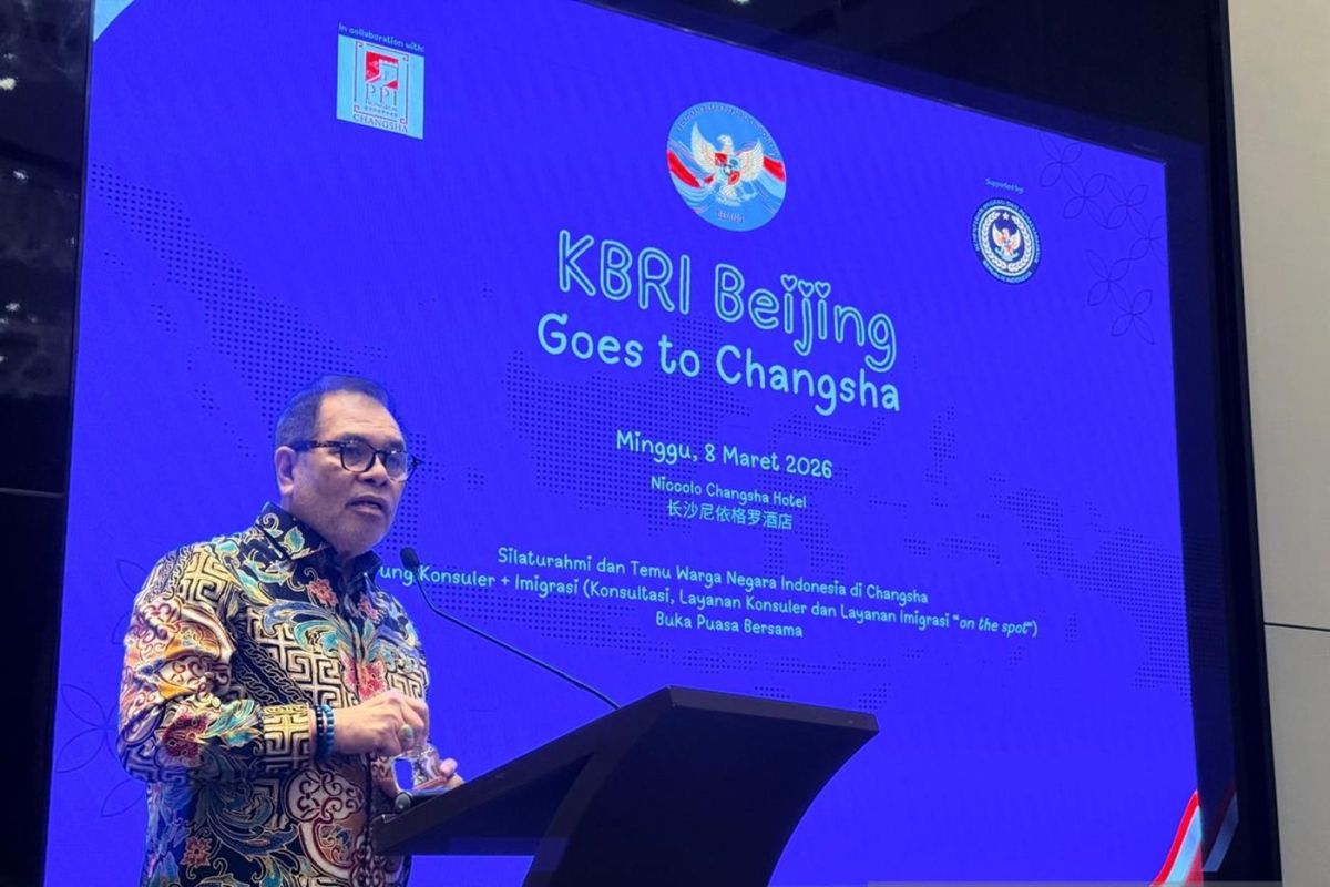 KBRI Beijing beri layanan konsuler dan buka puasa bersama WNI Changsha