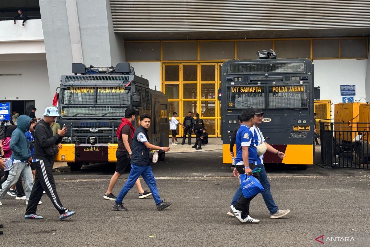 Polrestabes Bandung: 2.285 personel amankan laga Persib vs Persita