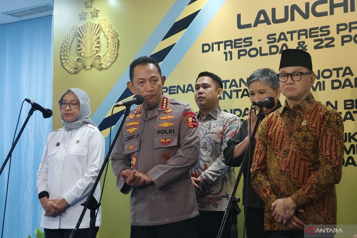 Polri luncurkan Direktorat PPA-PPO di 11 polda dan 22 polres