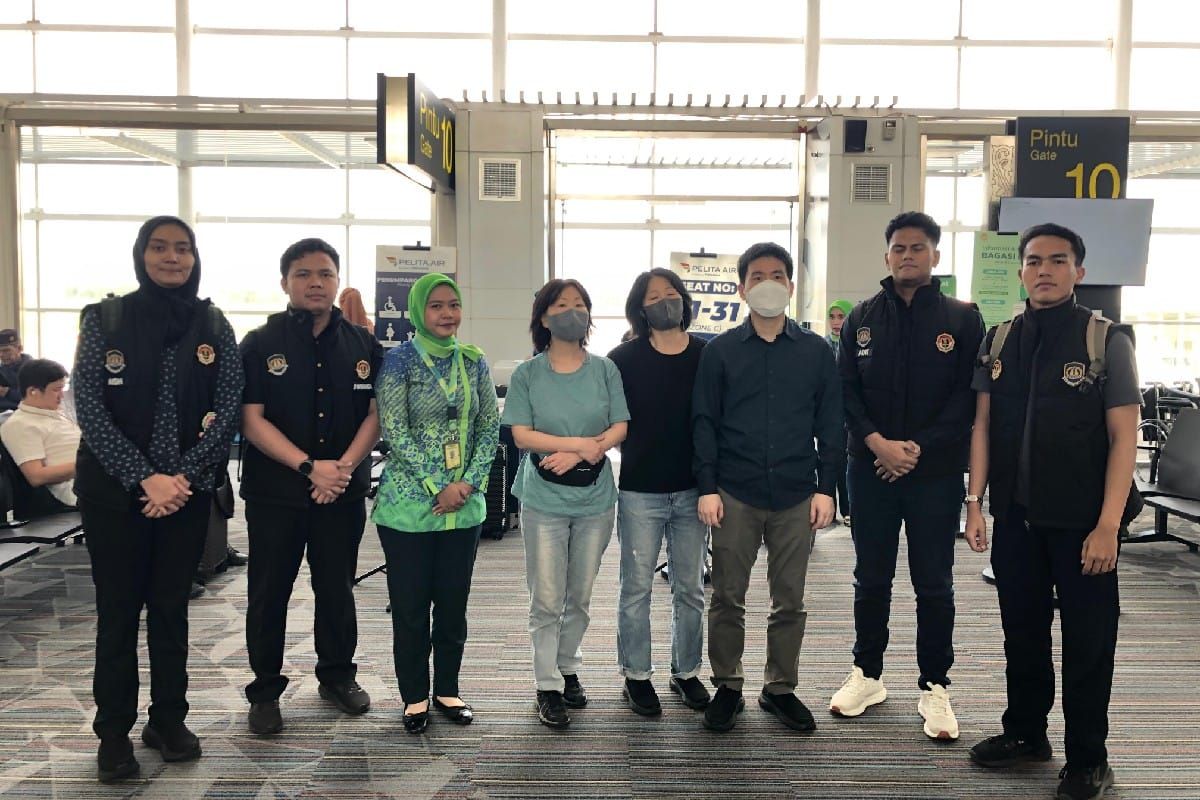 Imigrasi Belawan deportasi tiga WN Korea Selatan langgar keimigrasian