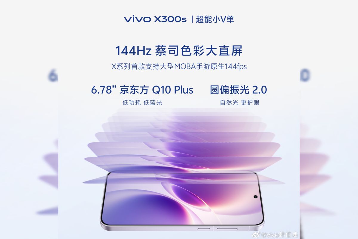 Vivo X300s terkonfirmasi hadir dengan kamera utama 200 MP
