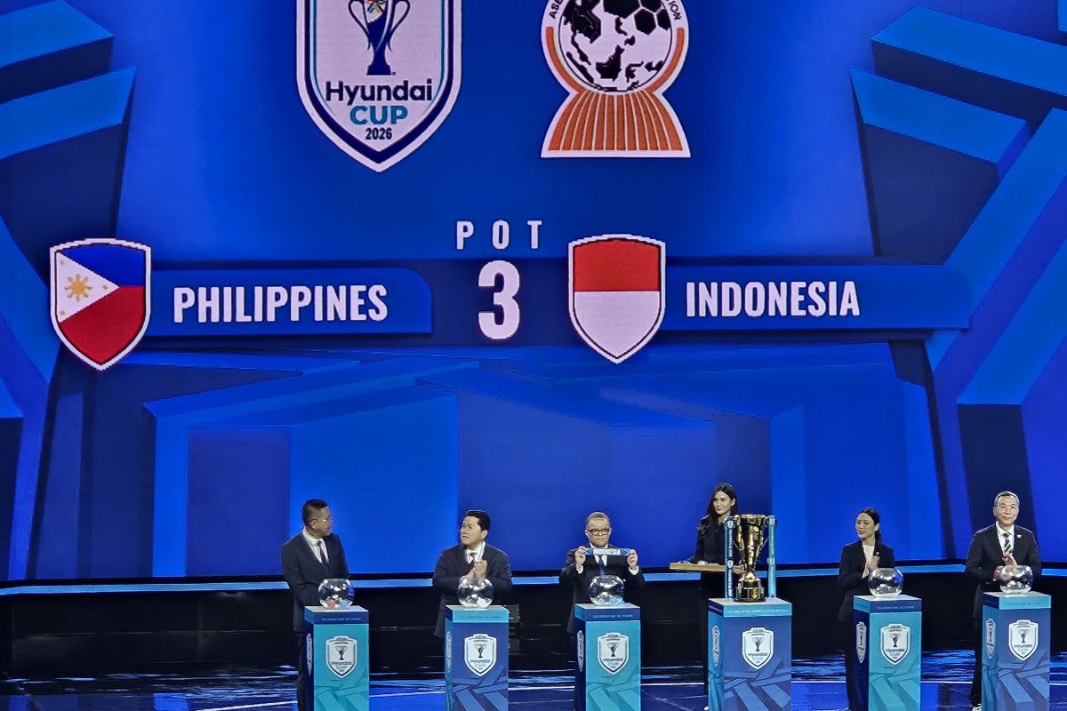 Indonesia menghuni Grup A di Piala ASEAN 2026