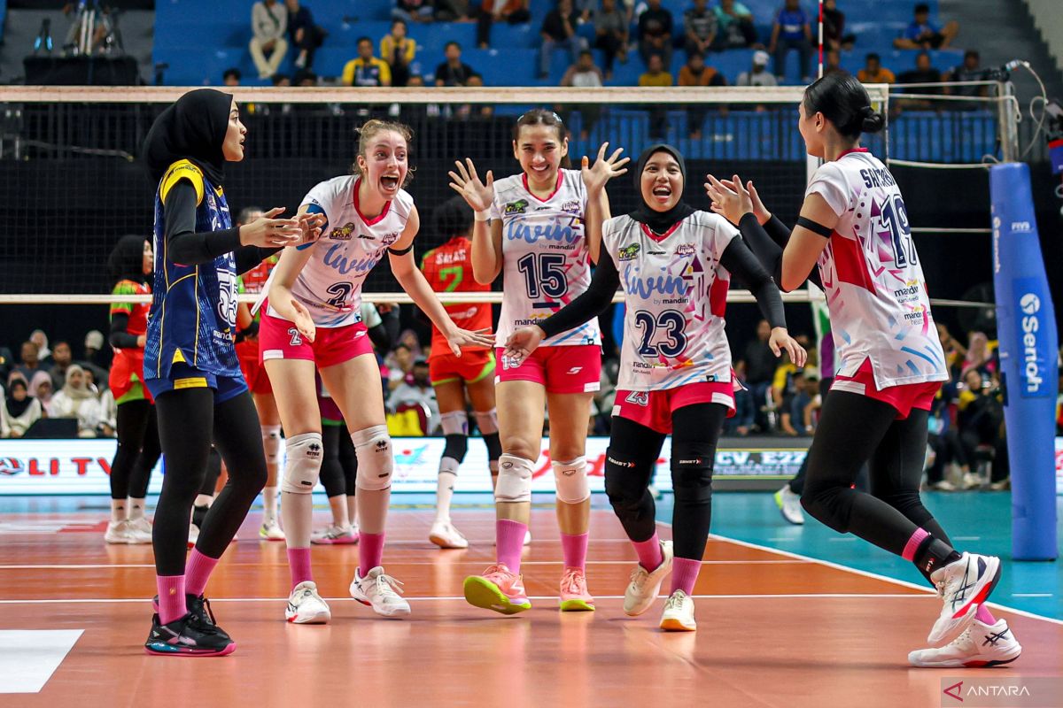 Livin' Mandiri menangi laga sengit 3-2 atas BJB Tandamata