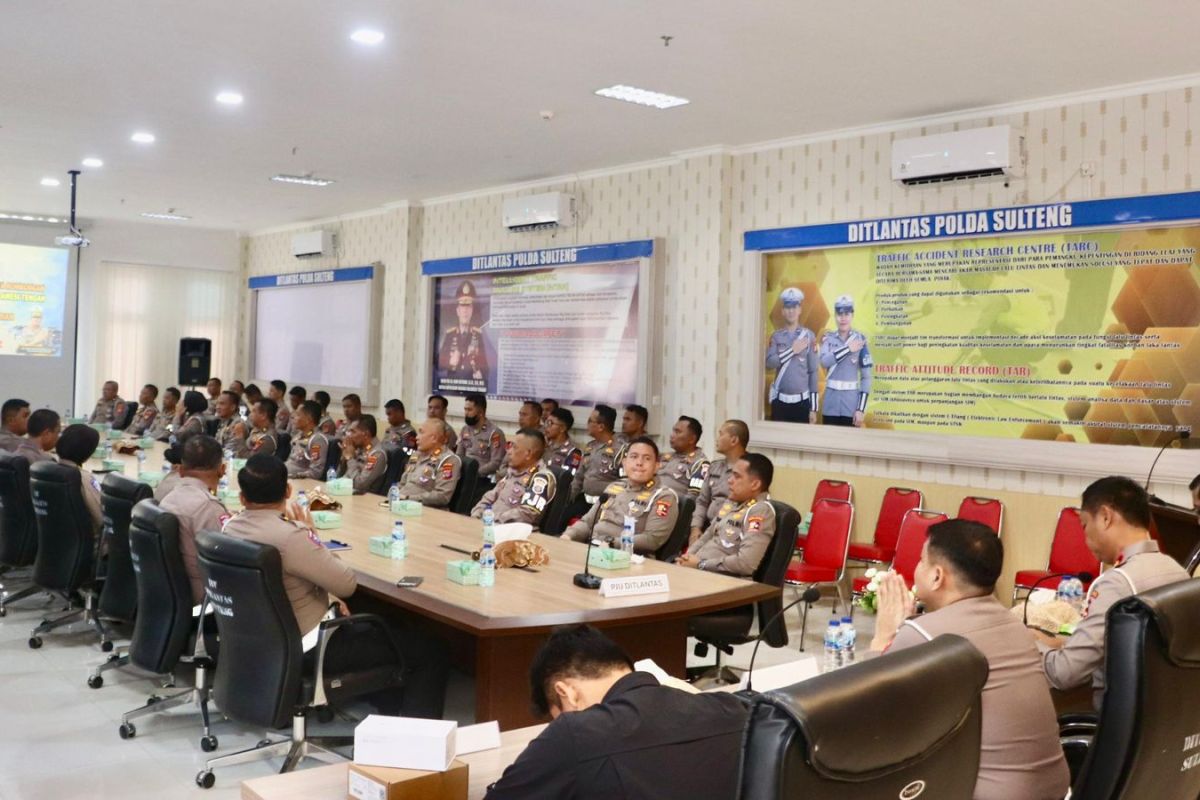 Korlantas Polri distribusikan ETLE Handheld untuk Polda Sulteng