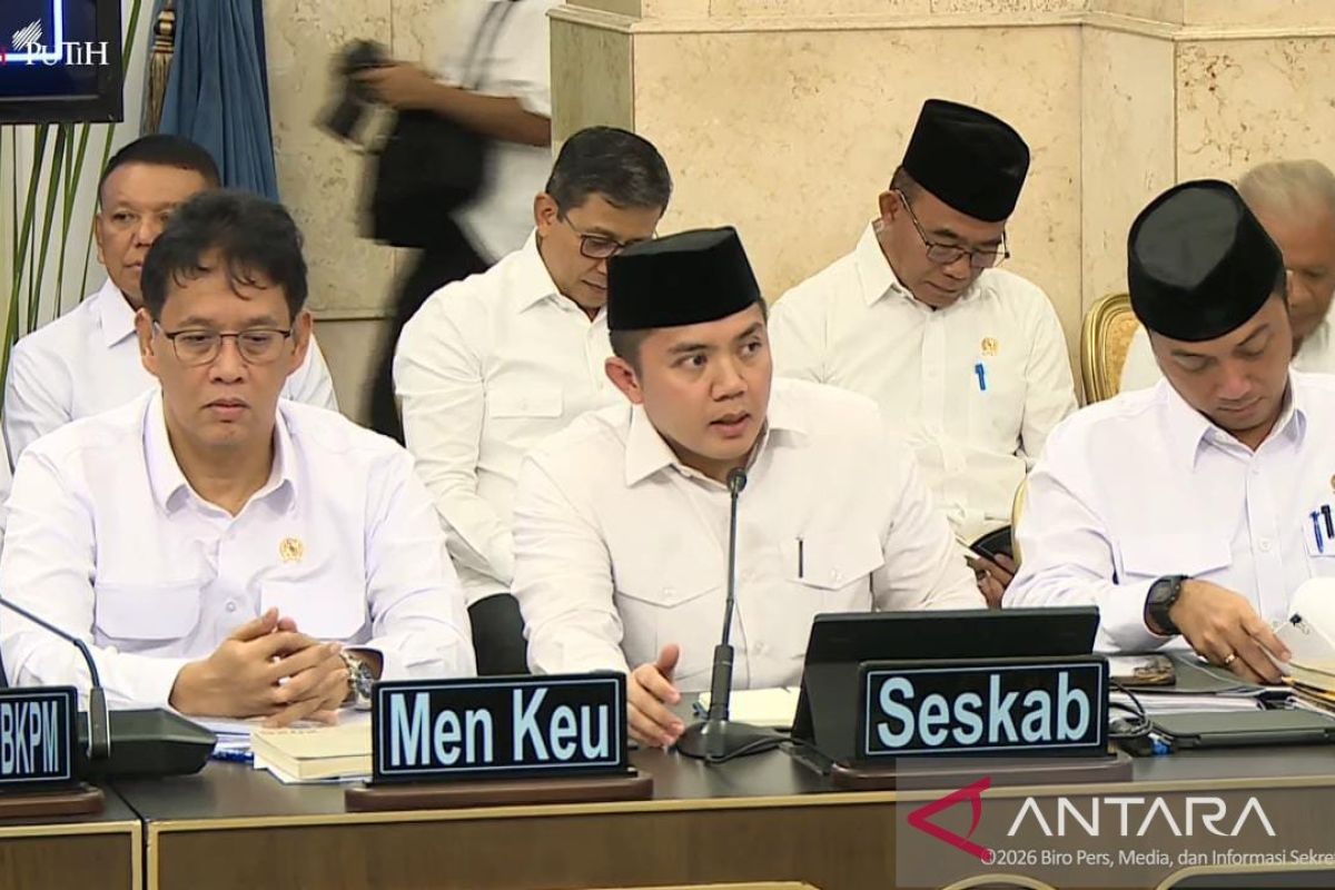 Seskab paparkan capaian renovasi 16 ribu sekolah saat Sidang Kabinet