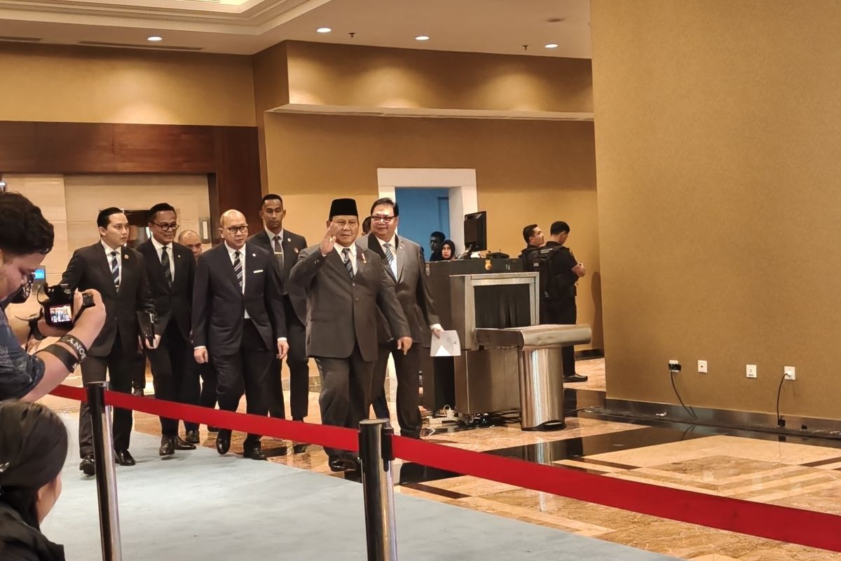 Tiba di Wisma Danantara, Prabowo hadiri Economic Outlook 2026