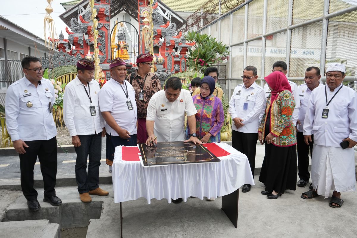 Ditjenpas resmikan Pura Maitri Santhi perkuat pembinaan keagamaan