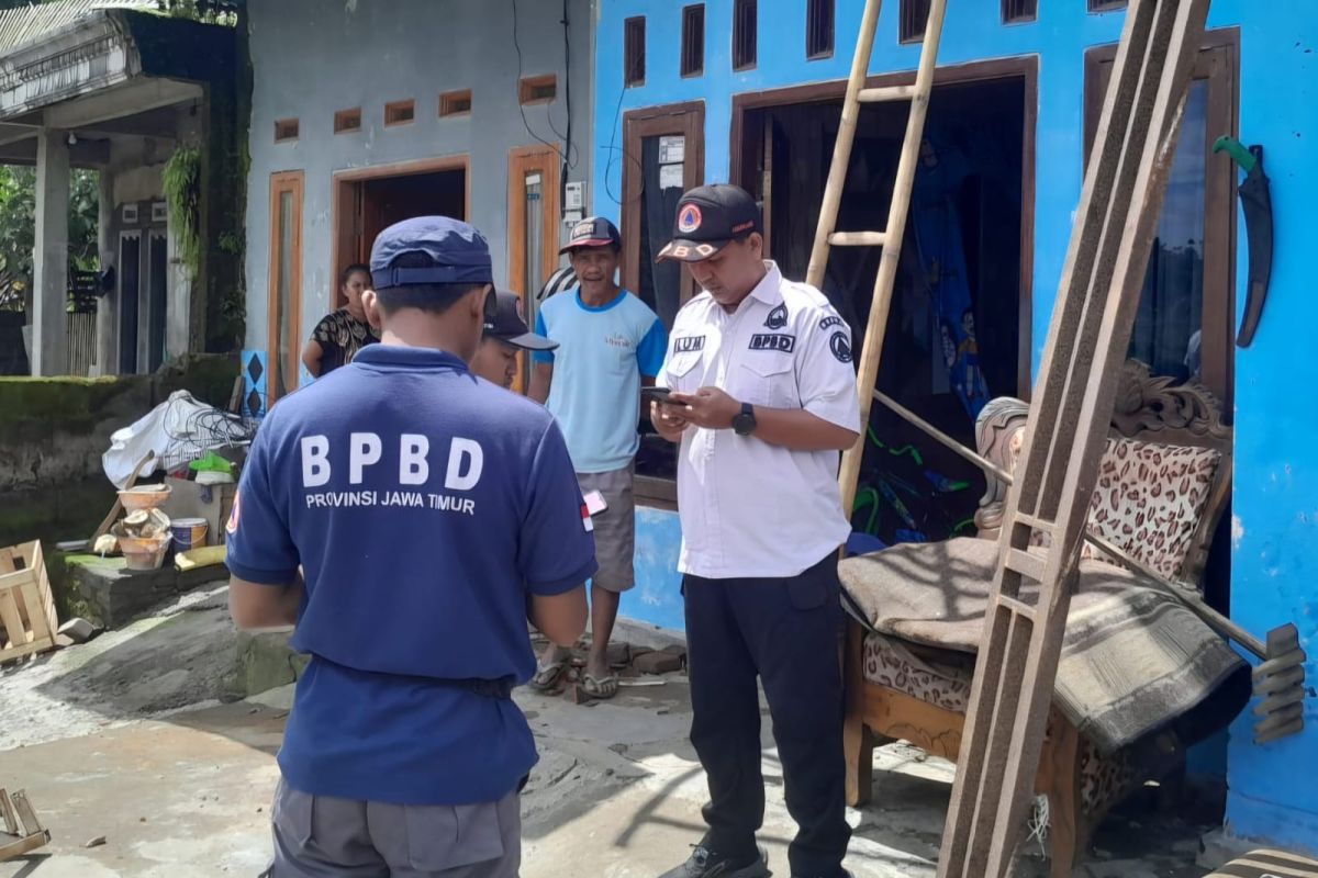 BPBD Malang catat 38 rumah alami rusak ringan imbas angin kencang