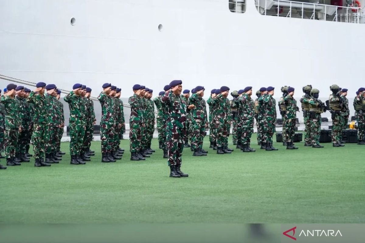 TNI AL siapkan pasukan untuk jalankan misi perdamaian di Gaza