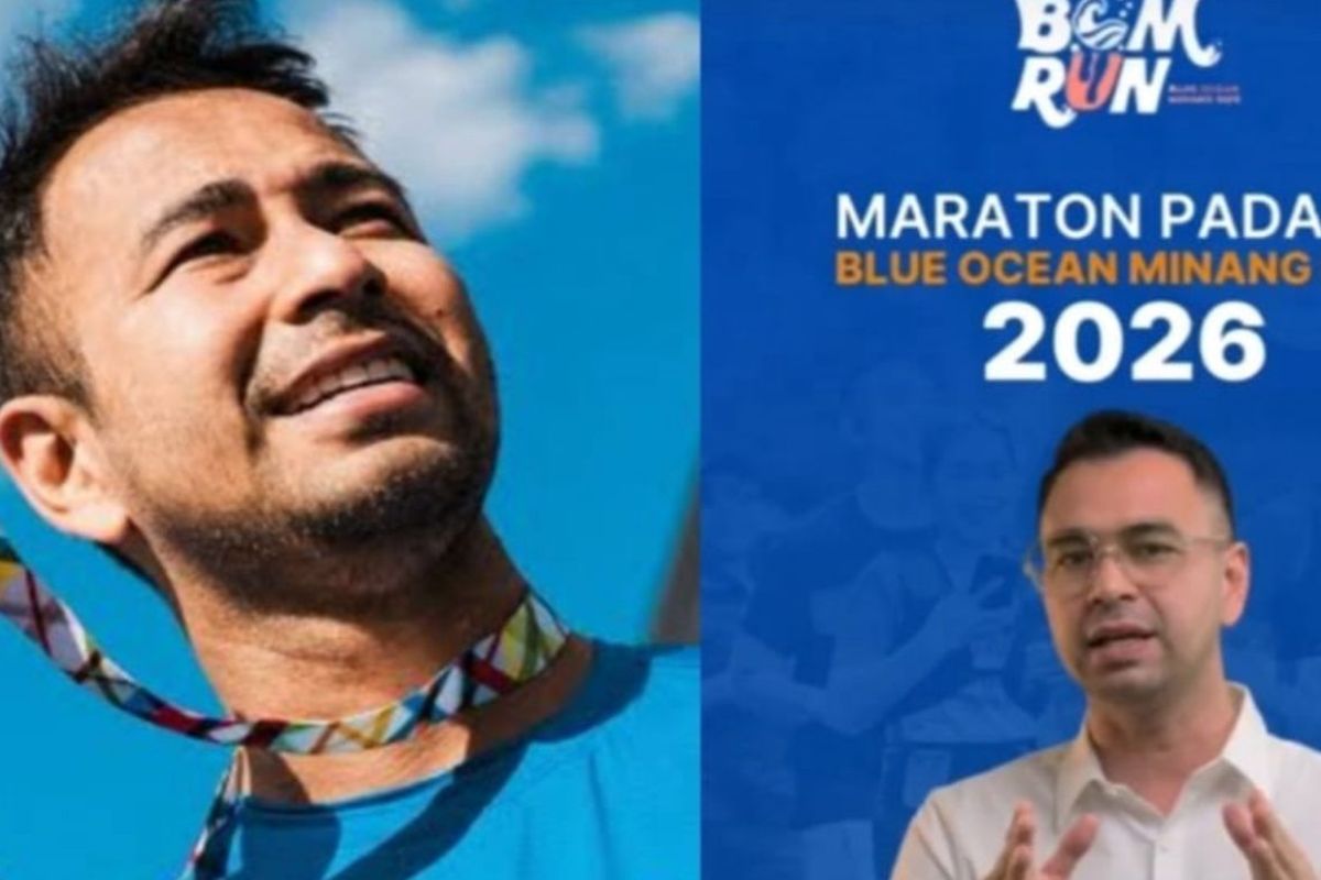 Raffi Ahmad ajak pelari se-Indonesia ramaikan BOM Run 2026