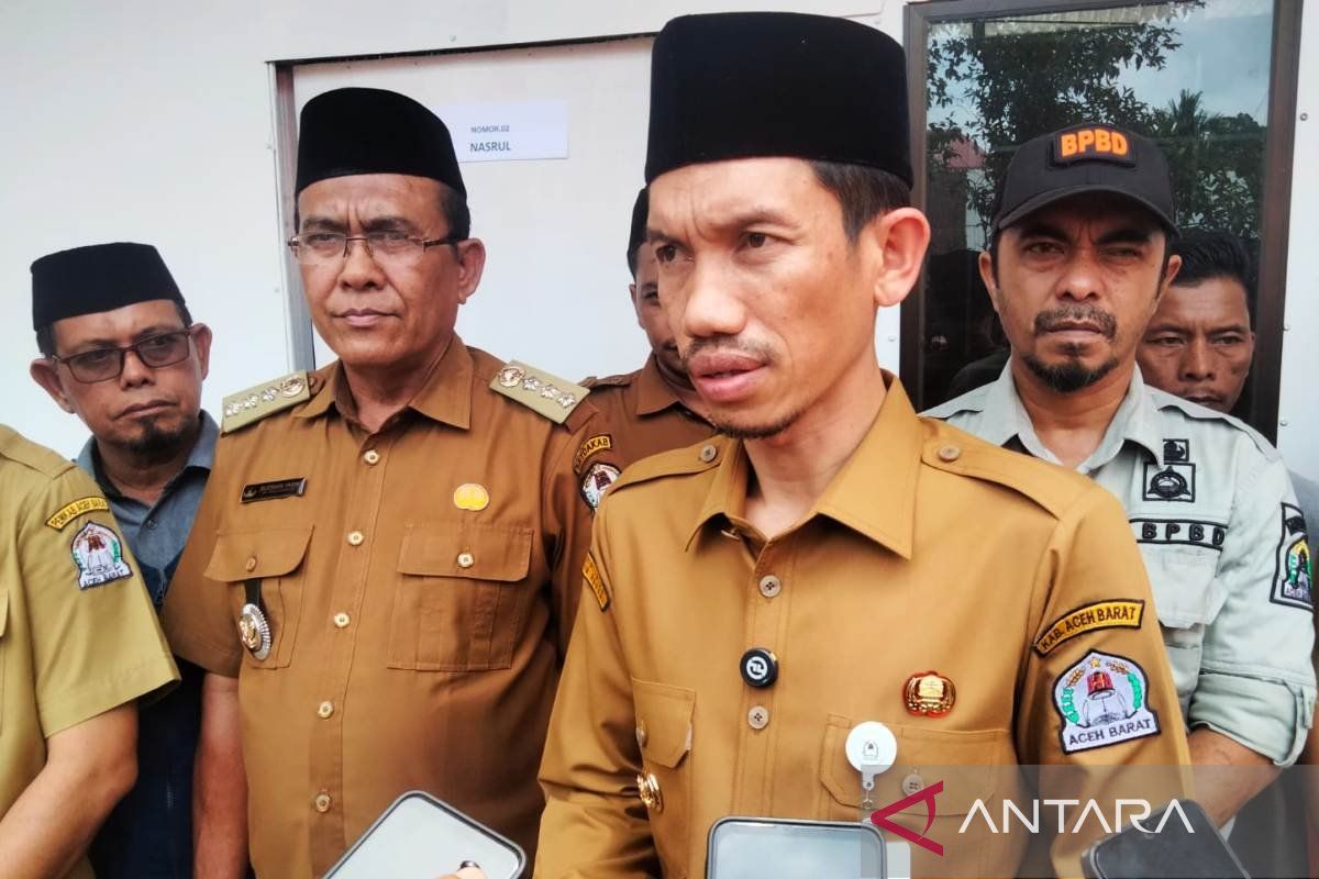 Pembangunan 49 unit huntap di Aceh Barat dimulai setelah Idul Fitri