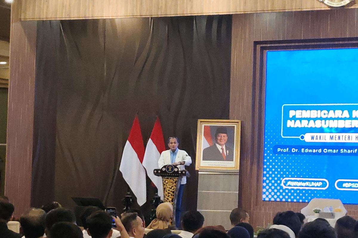 Wamenkum sebut terdakwa nyatakan pengakuan bersalah tetap diadili