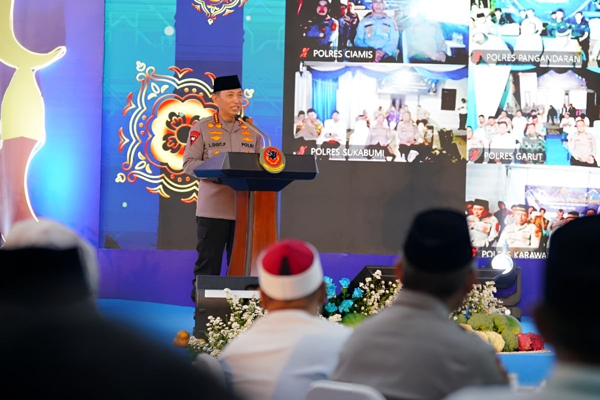 Silaturahmi Ramadhan, Kapolri ajak masyarakat jaga persatuan