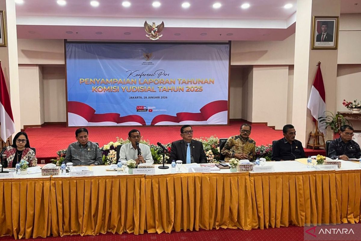 KY usul penjatuhan sanksi 124 hakim ke MA sepanjang 2025