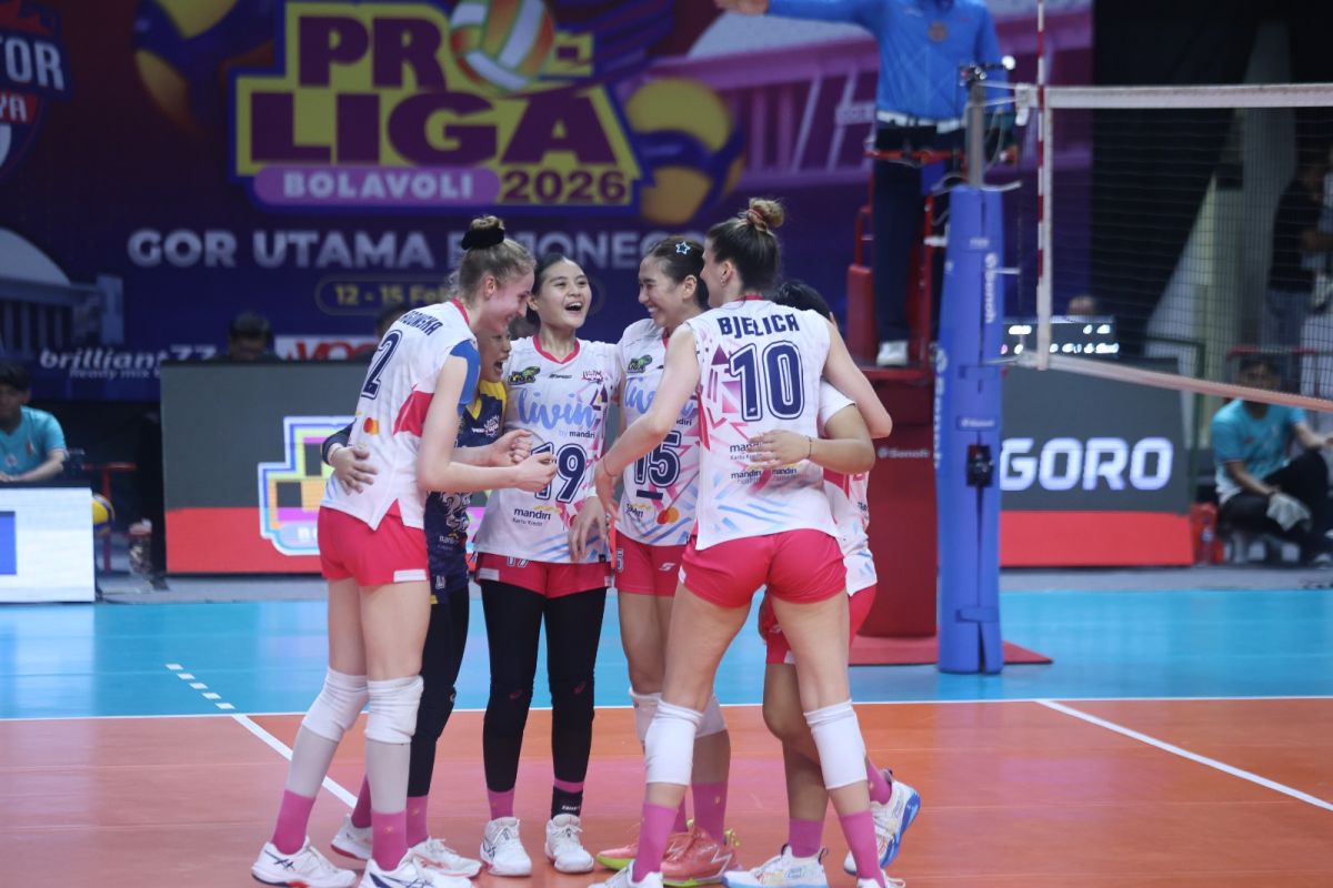 Livin' Mandiri bisa ke Final Four setelah tekuk pemuncak klasemen