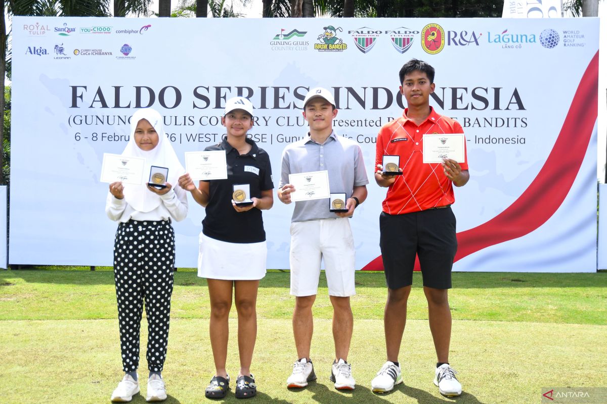 Empat pegolf lolos ke Faldo Junior Tour Asia Grand Final di Vietnam