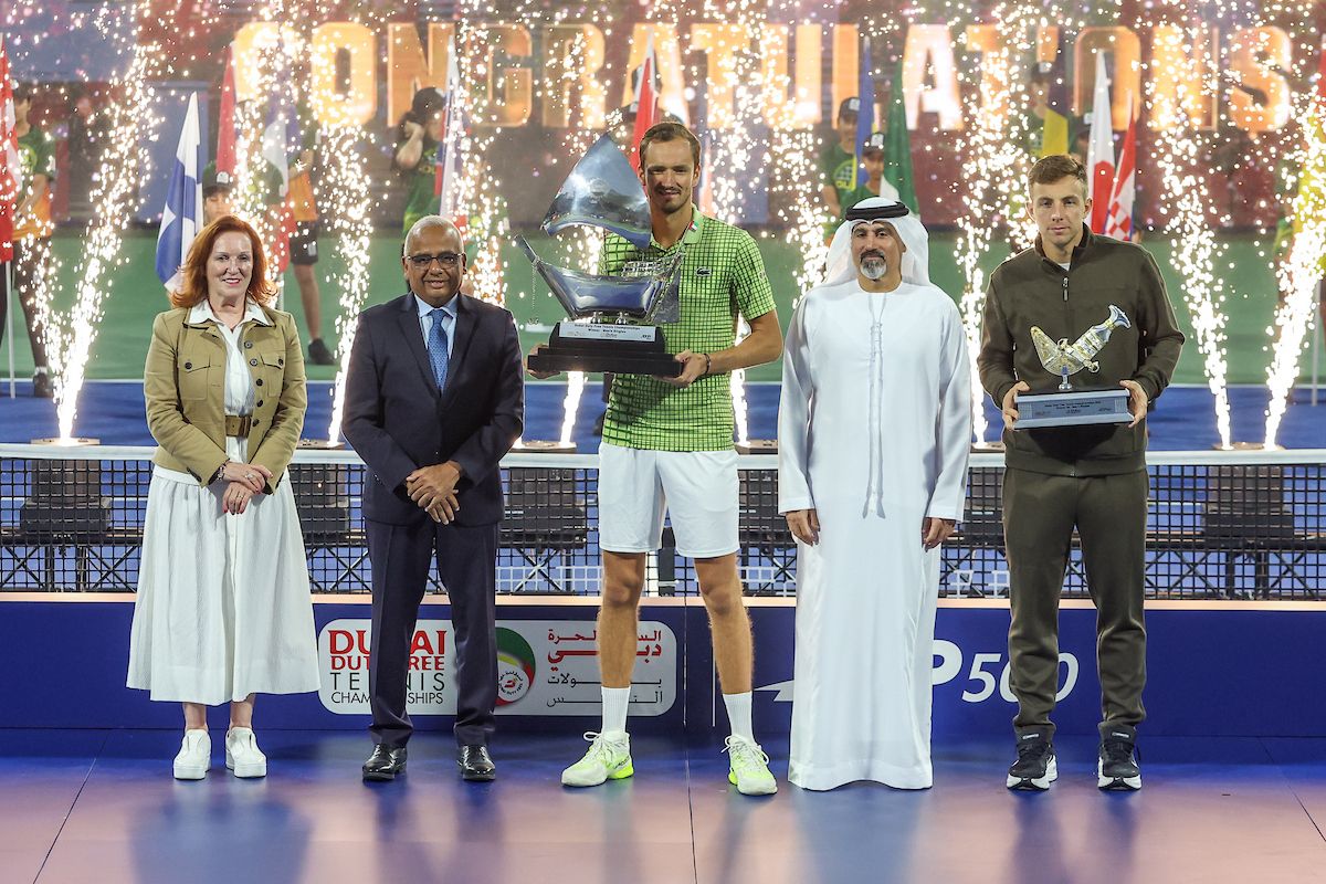 Medvedev terjebak di Dubai, terancam absen di Indian Wells