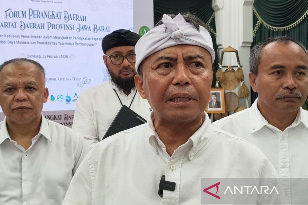 Pemprov Jabar targetkan holding BUMD Jabar Sanggabuana berdiri Agustus