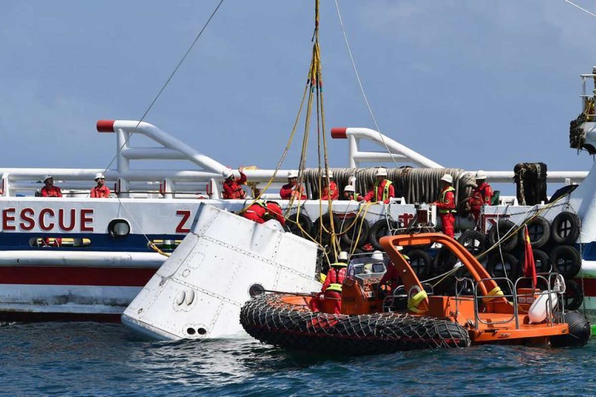 China kini mampu lakukan pemulihan wahana antariksa di darat dan laut