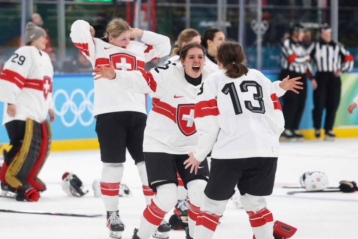 Bekuk Kanada, tim hoki es putri AS sabet emas Olimpiade Milan-Cortina