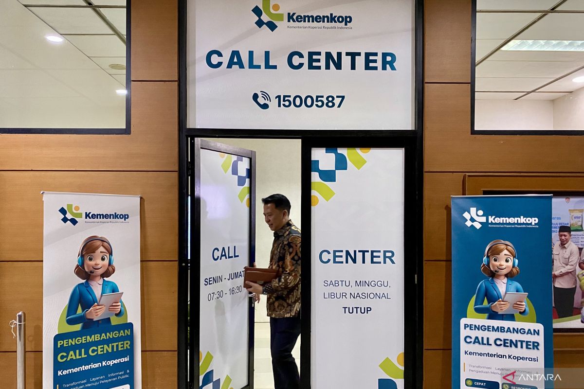Menkop resmikan "call center" layanan dan pengaduan kopdes merah putih