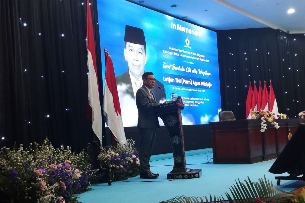 Lemhannas sampaikan belasungkawa meninggalnya Agus Widjojo