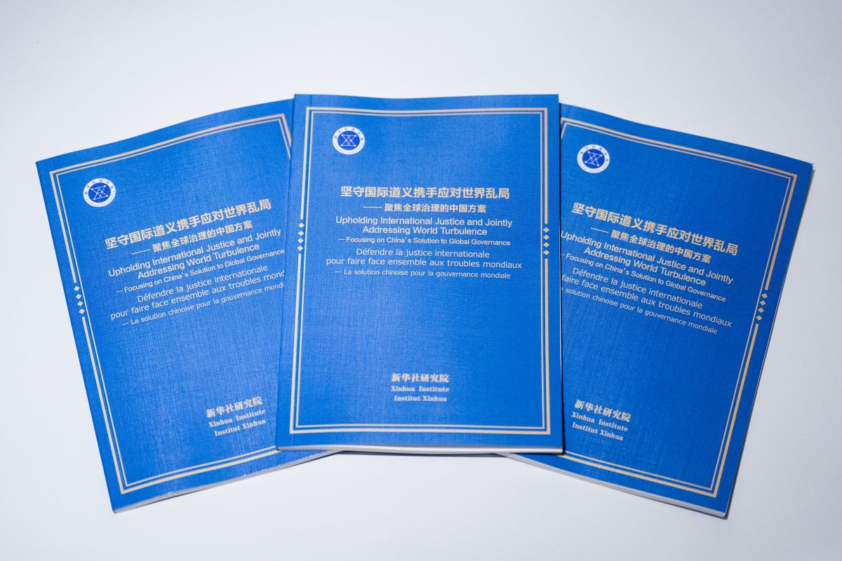 Institut Xinhua rilis laporan solusi China untuk tata kelola global
