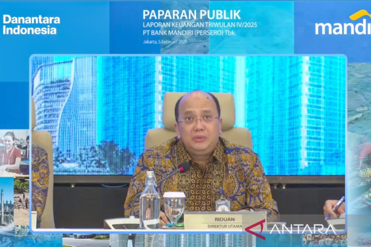 Bank Mandiri salurkan KUR Rp41 triliun bagi 360 ribu UMKM pada 2025