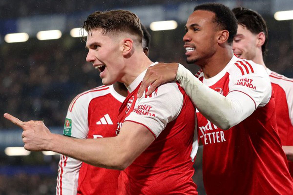 Arsenal permalukan Chelsea 3-2, Arteta puji semua pencetak gol timnya