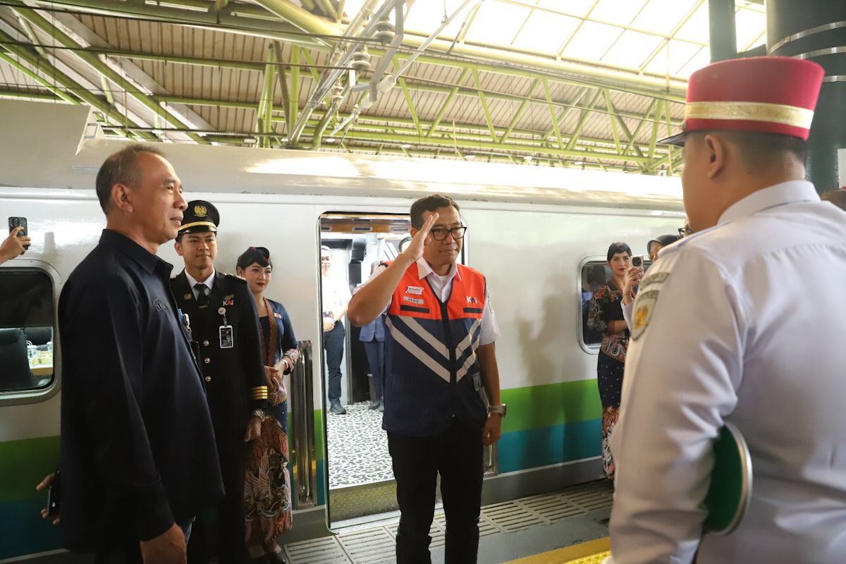 KAI inspeksi KAIS jalur utara perkuat kesiapan angkutan Lebaran 2026