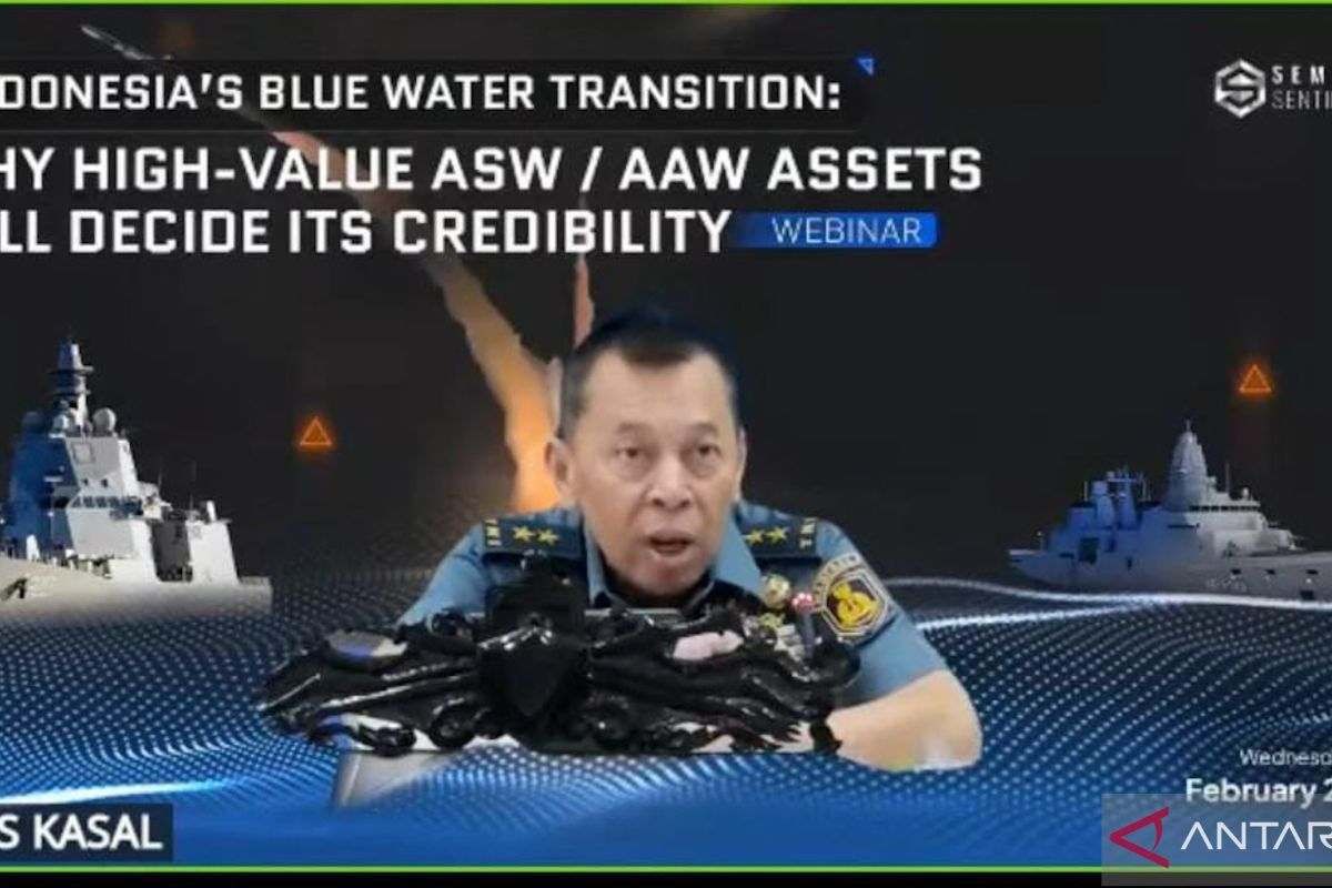 TNI AL harus siapkan 500 pelaut untuk jadi awak kapal induk Garibaldi