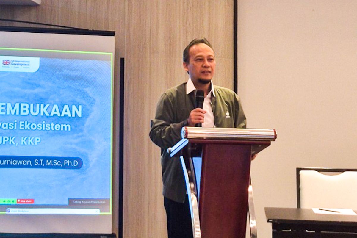 KKP pastikan konservasi ekonomi biru secara inklusif dan berkeadilan