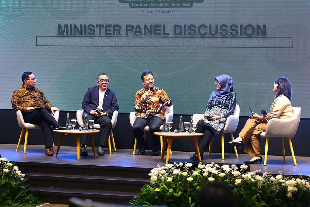 Menkes: Sinergi lintas disiplin perkuat riset genomik nasional