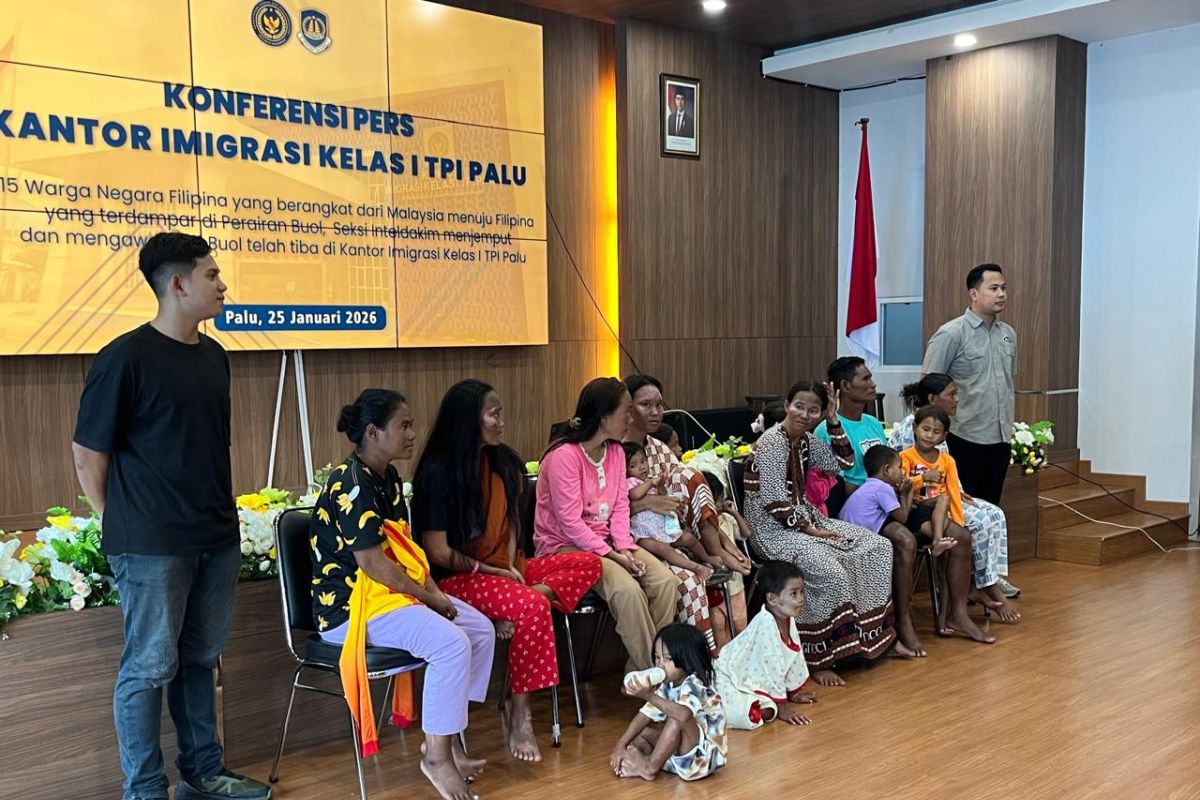 Imigrasi Palu karantina 15 WNA Filipina sebelum dipulangkan