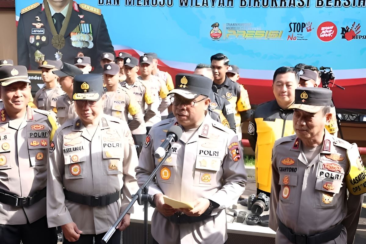 Polri imbau masyarakat lapor ke 110 jika terganggu oknum minta THR