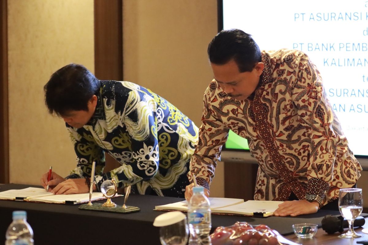 Askrindo teken kerja sama asuransi UMKM dengan BPD Kalteng