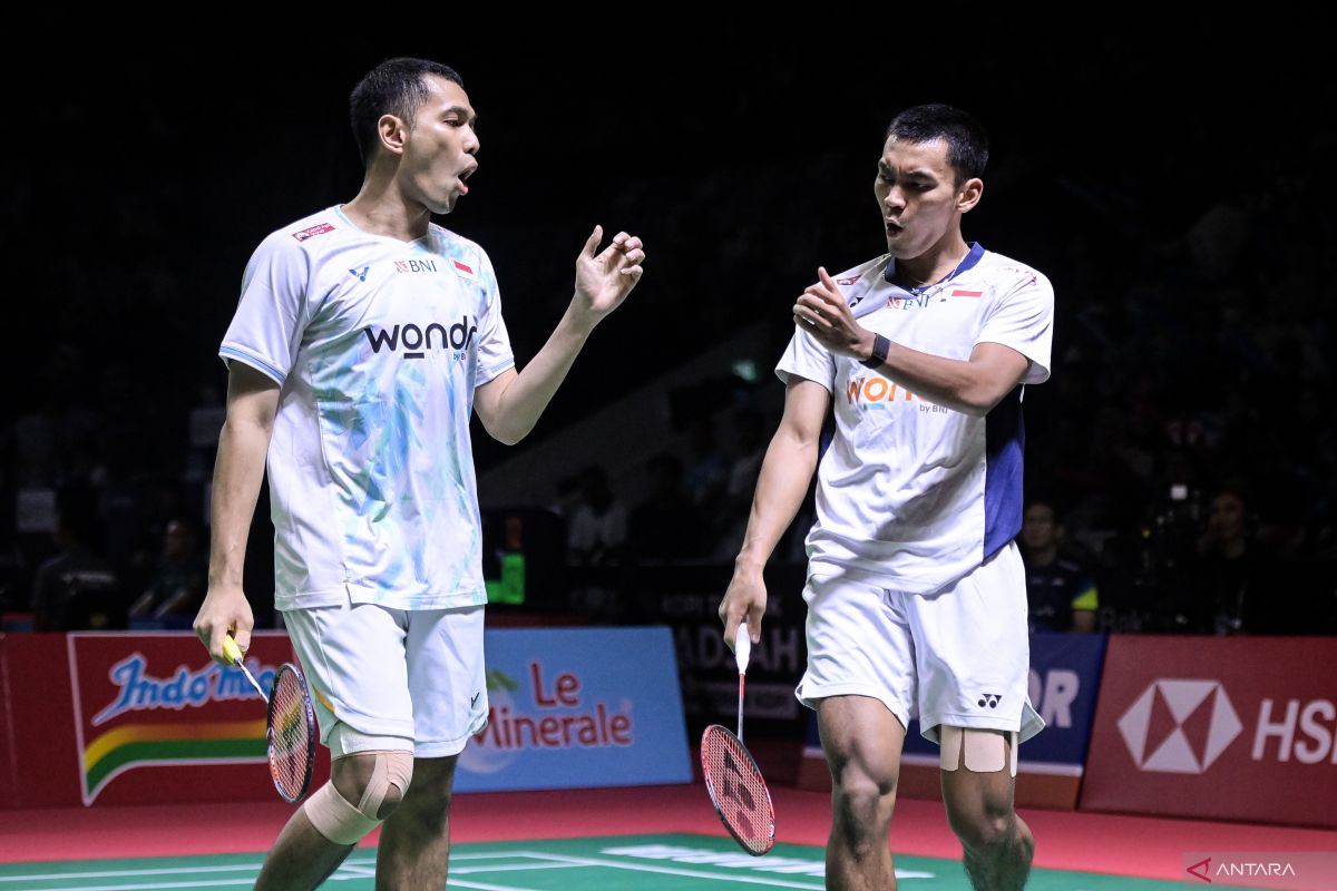 Fajar/Fikri tantang Raymond/Joaquin di babak kedua All England 2026
