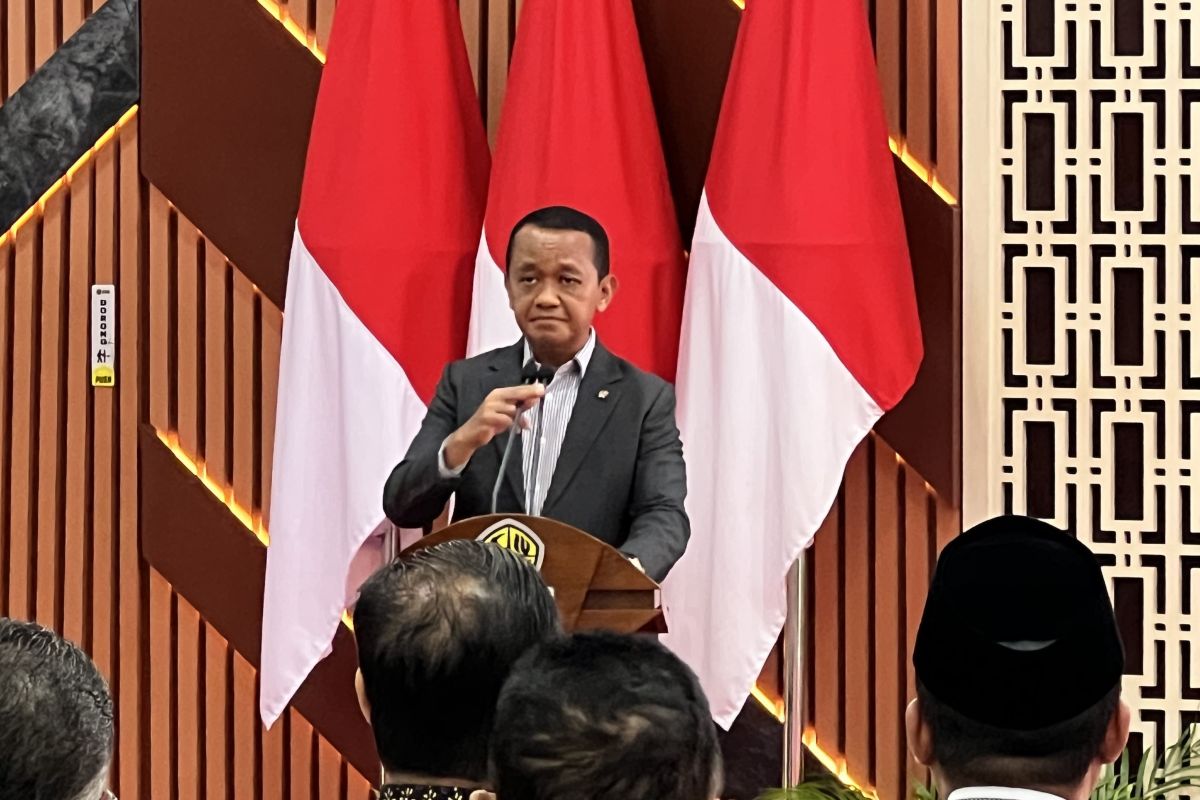 Bahlil: "Groundbreaking" baterai EV konsorsium Huayou pada semester I