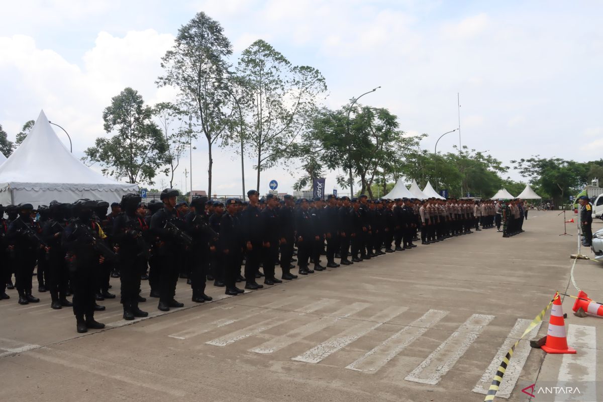 1.403 personel amankan laga Persita vs Persija sore ini