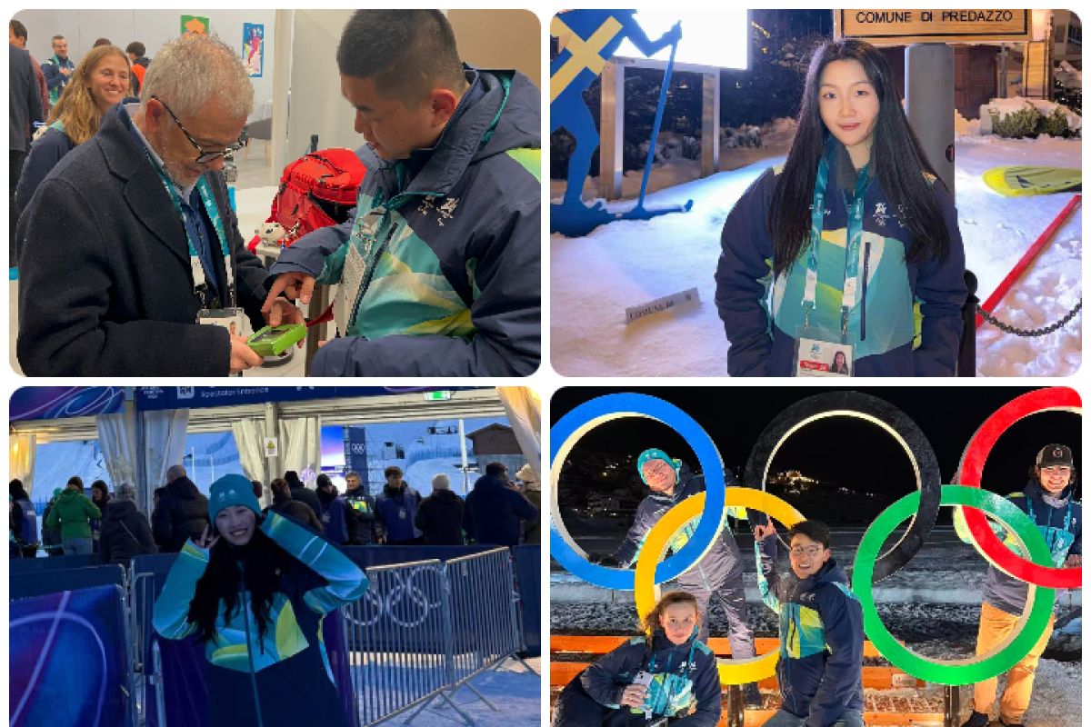 Sebanyak 1.500 relawan China terlibat di Olimpiade Musim Dingin 2026