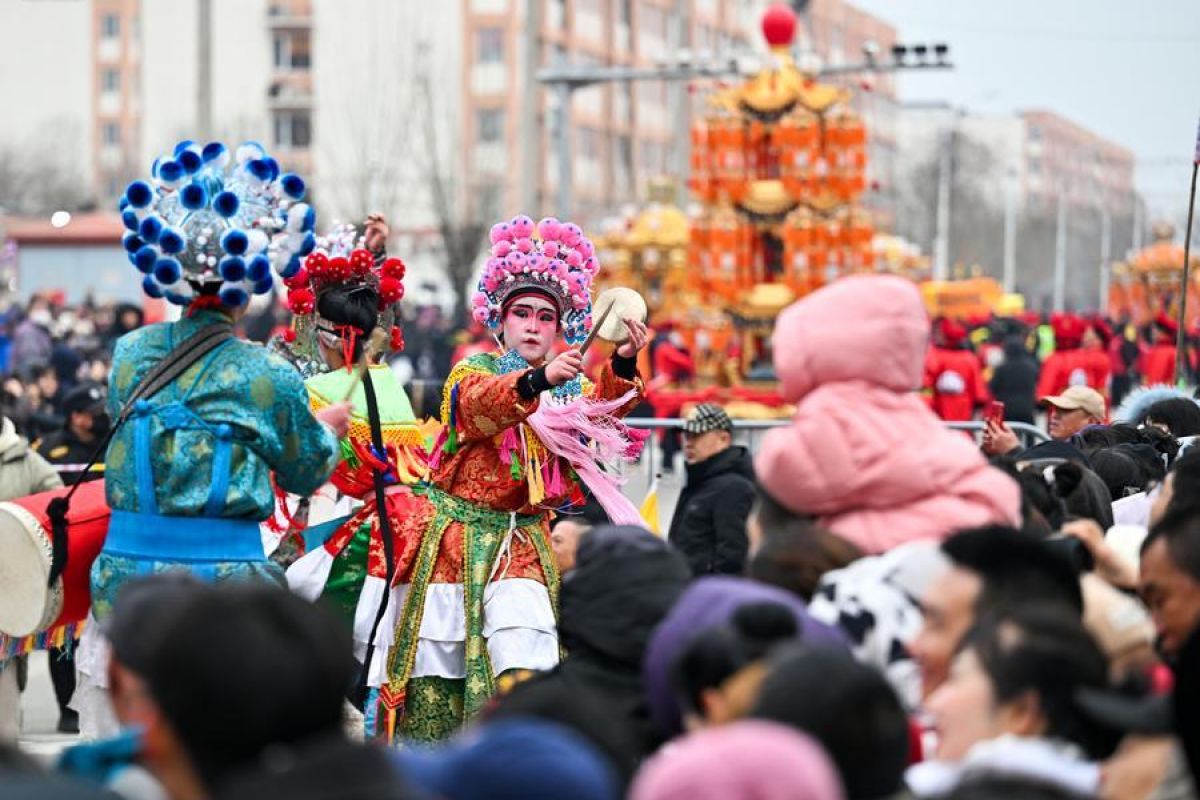 Mengintip suasana upacara peringatan untuk Dewi Laut Mazu di Tianjin
