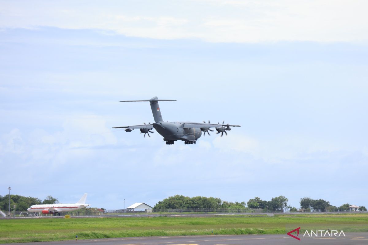 TNI AU kerahkan pesawat angkut A400M untuk uji ILS di Bali