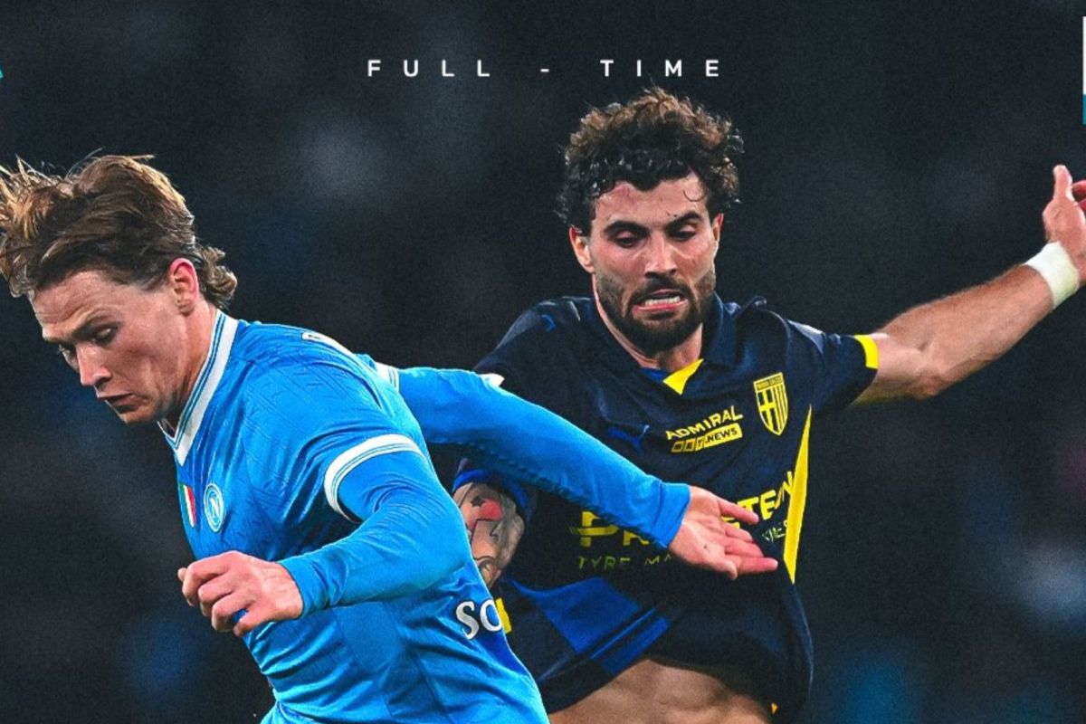 Napoli gagal kembali ke jalur kemenangan setelah ditahan imbang Parma
